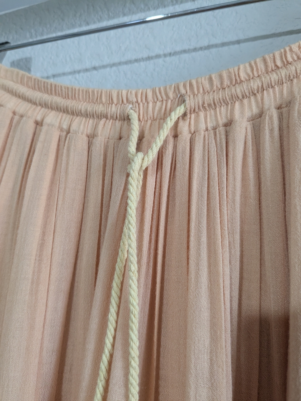 Spell Designs Prairie Peach Hi-Lo Lace Ruffle Tiered Maxi Skirt Early Spell  S - Picture 6 of 16